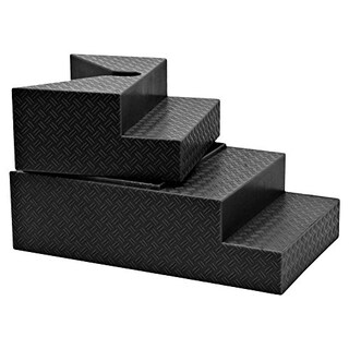Foto 1 | Foto 1 | Figura De Acción De Lucha Libre Ring Stairs Deluxe, Negra, Rompible - Venta Internacional.