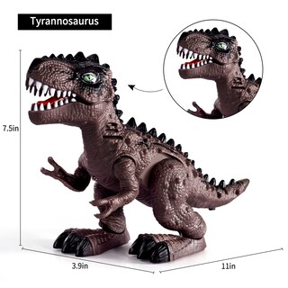 Foto 2 | Foto 2 | Juguete De Dinosaurio Temi Electric Walking, Paquete De 3 Para Niños Pequeños De 2 A 4 Años - Venta Internacional.