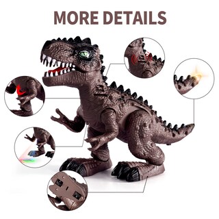 Foto 5 | Foto 5 | Juguete De Dinosaurio Temi Electric Walking, Paquete De 3 Para Niños Pequeños De 2 A 4 Años - Venta Internacional.