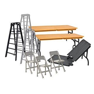 Foto 2 | Foto 2 | Set De Accesorios Para Figuras De Acción De Lucha Libre: Mesas, Escaleras - Venta Internacional.