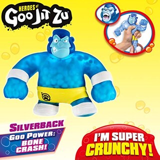 Foto 4 | Foto 4 | Figura De Acción Heroes Of Goo Jit Zu Crunchy Gorilla Silverback - Venta Internacional.