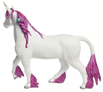 Foto 6 | Foto 6 | Figura De La Colección Mythical Realms De Safari Ltd., Unicornio Rosa - Venta Internacional.