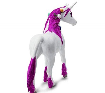Foto 7 | Foto 7 | Figura De La Colección Mythical Realms De Safari Ltd., Unicornio Rosa - Venta Internacional.