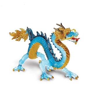 Foto 2 | Foto 2 | Dragón Azul Krystal De Toy Safari Ltd Pintado A Mano - Venta Internacional.