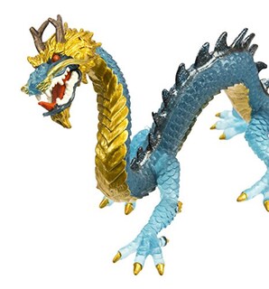 Foto 5 | Foto 5 | Dragón Azul Krystal De Toy Safari Ltd Pintado A Mano - Venta Internacional.