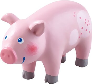 Foto 1 | Foto 1 | Figura De Juguete Haba Little Friends Pig 4 Chunky Plastic Farm Ani - Venta Internacional.