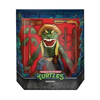 Foto 2 | Foto 2 | Figura De Acción Super7 Teenage Mutant Ninja Turtles Leatherhea - Venta Internacional.