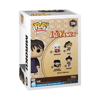 Foto 3 | Foto 3 | Figura De Vinilo Funko Pop! Animación: Inuyasha Miroku, 10 Cm - Venta Internacional.