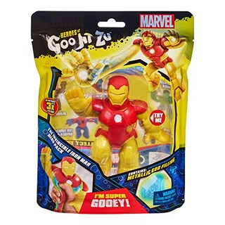 Foto 4 | Foto 4 | Figura De Acción Heroes Of Goo Jit Zu Marvel Iron Man, 11,5 Cm - Venta Internacional.