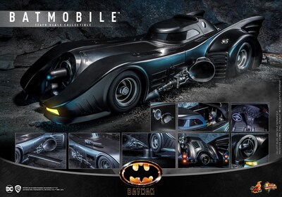 Foto 2 | Foto 2 | Batmobile Dc Batman 1989 Hot Toys