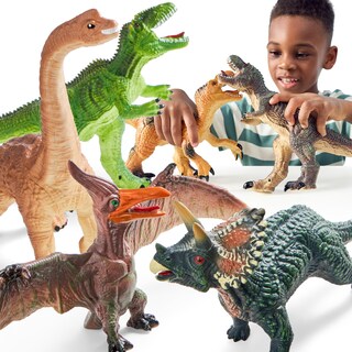 Foto 1 | Foto 1 | Dinosaur Toys Joyin Big Para Niños Pequeños Con Libro Educativo, 6 Unidades - Venta Internacional.