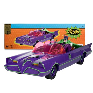 Foto 4 | Foto 4 | Figura De Acción Mcfarlane Toys Dc Retro Batmobile & The Joker - Venta Internacional.