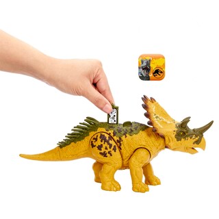 Foto 3 | Foto 3 | Juguete De Dinosaurio Mattel Jurassic World Wild Roar Regaliceratops - Venta Internacional.