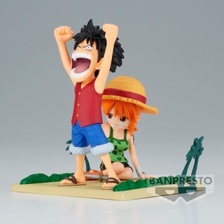 Foto 5 | Foto 5 | Figura Banpresto One Piece Log Stories Luffy & Nami - Venta Internacional.