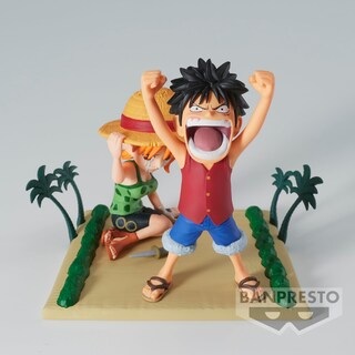 Foto 7 | Foto 7 | Figura Banpresto One Piece Log Stories Luffy & Nami - Venta Internacional.