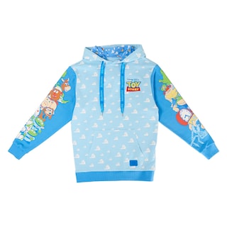Foto 1 | Foto 1 | Sudadera Con Capucha Loungefly Pixar Toy Story Good Vs Baddies, Unisex, Talla M - Venta Internacional.