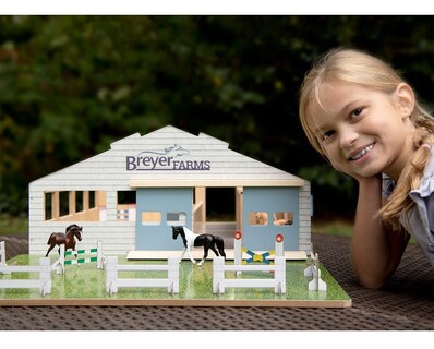 Foto 6 | Foto 6 | Establo Playset Breyer Horses Farms Deluxe Arena Con 2 Caballos - Venta Internacional.