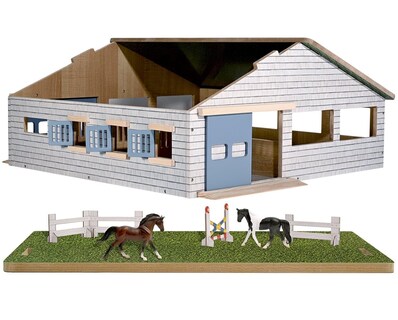 Foto 7 | Foto 7 | Establo Playset Breyer Horses Farms Deluxe Arena Con 2 Caballos - Venta Internacional.