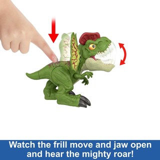 Foto 4 | Foto 4 | Dinosaurio De Juguete Mattel Jurassic World Uncaged Dilophosaurus - Venta Internacional.