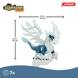 Foto 4 | Foto 4 | Figura De Acción Schleich Eldrador Creatures New 2024 Ice Dragon - Venta Internacional.