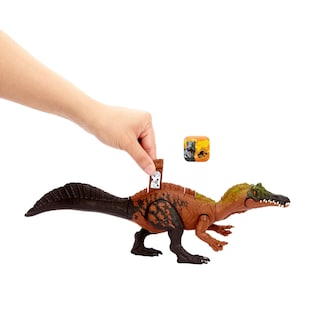Foto 3 | Foto 3 | Juguete De Dinosaurio Mattel Jurassic World Wild Roar Irritator, 28 Cm - Venta Internacional.