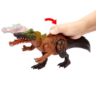 Foto 5 | Foto 5 | Juguete De Dinosaurio Mattel Jurassic World Wild Roar Irritator, 28 Cm - Venta Internacional.