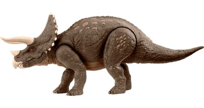 Foto 5 | Foto 5 | Juguete De Dinosaurio Mattel Jurassic World Habitat Defender Triceratops - Venta Internacional.