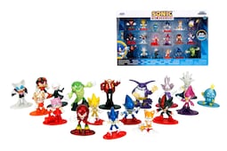 Figuras Fundidas A Presión De Sonic The Hedgehog De Jada Toys, Paquete De 18 Unidades, 4 Cm - Venta Internacional.