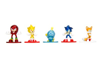 Foto 6 | Foto 6 | Figuras Fundidas A Presión De Sonic The Hedgehog De Jada Toys, Paquete De 18 Unidades, 4 Cm - Venta Internacional.