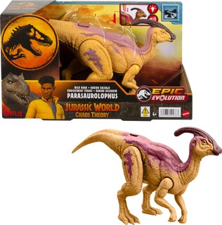 Foto 1 | Foto 1 | Figura De Dinosaurio Jurassic World Wild Roar Parasaurolophus - Venta Internacional.