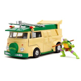 Foto 1 | Foto 1 | Vehículo Jada Toys Donatelo & Party Wagon Escala 1:24 Las Tortugas Ninja