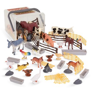 Foto 1 | Foto 1 | Set De Juguetes Terra By Battat, 60 Unidades, Country World Farm Animals, 3+ - Venta Internacional.