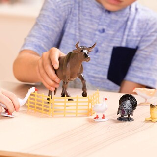 Foto 4 | Foto 4 | Set De Juguetes Terra By Battat, 60 Unidades, Country World Farm Animals, 3+ - Venta Internacional.