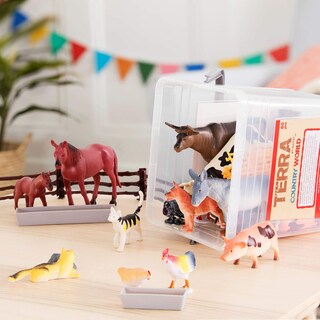 Foto 5 | Foto 5 | Set De Juguetes Terra By Battat, 60 Unidades, Country World Farm Animals, 3+ - Venta Internacional.