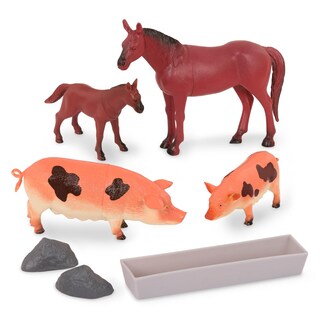 Foto 7 | Foto 7 | Set De Juguetes Terra By Battat, 60 Unidades, Country World Farm Animals, 3+ - Venta Internacional.