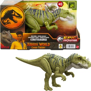 Foto 1 | Foto 1 | Figura De Dinosaurio Jurassic World Wild Roar Ceratosaurus Toy - Venta Internacional.