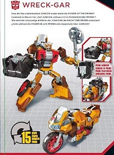Foto 4 | Foto 4 | Figura De Acción Transformers Power Of The Primes Wreck-gar Del - Venta Internacional.