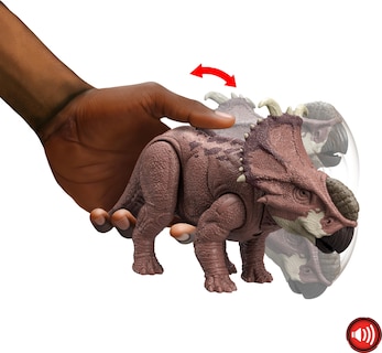 Foto 3 | Foto 3 | Figura de Dinosaurio Jurassic World Wild Roar Pachyrhinosaurus - Venta Internacional
