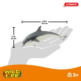 Foto 5 | Foto 5 | Figura De Delfín Realista Schleich Wild Life Para Niños De Más De 3 Años - Venta Internacional.