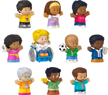 Foto 1 | Foto 1 | Set De Juguetes Fisher-price Little People Classroom, 10 Figuras De 1 Año O Más - Venta Internacional.