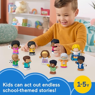 Foto 2 | Foto 2 | Set De Juguetes Fisher-price Little People Classroom, 10 Figuras De 1 Año O Más - Venta Internacional.