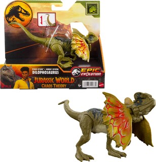 Foto 1 | Foto 1 | Dinosaurio De Juguete Mattel Jurassic World Strike Attack Dilophosaurus - Venta Internacional.