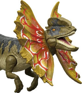 Foto 5 | Foto 5 | Dinosaurio De Juguete Mattel Jurassic World Strike Attack Dilophosaurus - Venta Internacional.
