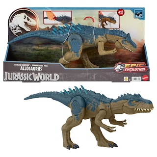 Foto 1 | Foto 1 | Dinosaurio De Juguete Mattel Jurassic World Allosaurus Con Sonidos - Venta Internacional.