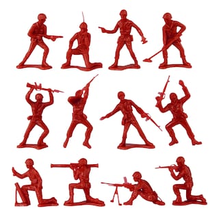 Foto 3 | Foto 3 | Toy Soldiers Timmee Plastic Army Men, Rojo, 48 Piezas, Fabricado En Ee. Uu. - Venta Internacional.