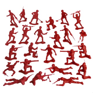Foto 4 | Foto 4 | Toy Soldiers Timmee Plastic Army Men, Rojo, 48 Piezas, Fabricado En Ee. Uu. - Venta Internacional.