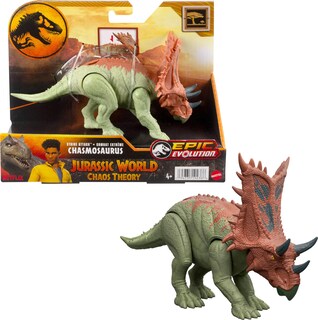 Foto 1 | Foto 1 | Dinosaurio De Juguete Mattel Jurassic World Strike Attack Chasmosaurus - Venta Internacional.