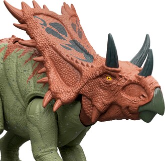 Foto 5 | Foto 5 | Dinosaurio De Juguete Mattel Jurassic World Strike Attack Chasmosaurus - Venta Internacional.