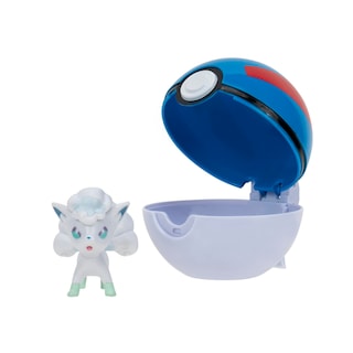 Foto 2 | Foto 2 | Poké Balls Clip 'n'go de Pokémon de Juguete Alola Vulpix y Super Ball - Venta Internacional