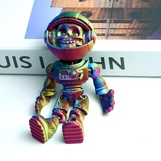 Foto 1 | Foto 1 | Figura De Zombi Articulado Con Forma De Esqueleto De Astronauta Impresa En 3d - Venta Internacional.